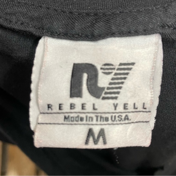 Rebel Yell Bonjour Au Revoir Ladies Crop Top - Picture 3 of 3